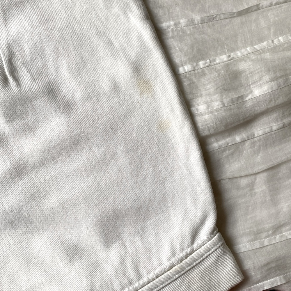 1940s white high waisted shorts - Picture 7 of 7